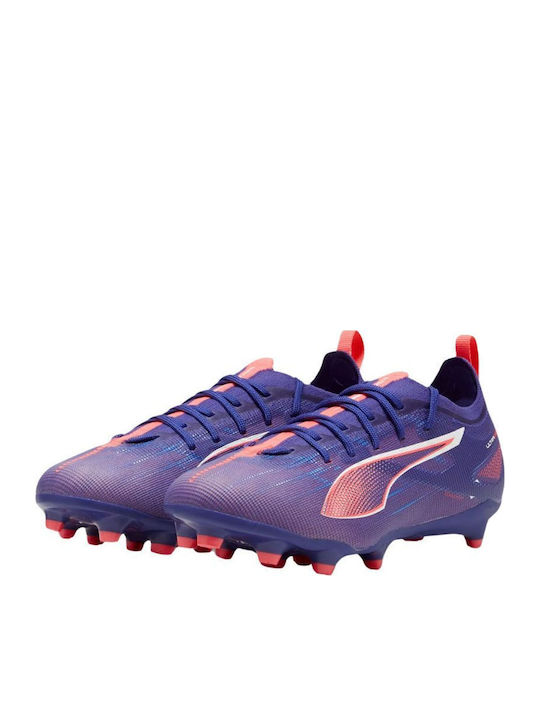 Ultra 5 Pro FG/AG Jr Kids Molded Soccer Shoes Blue