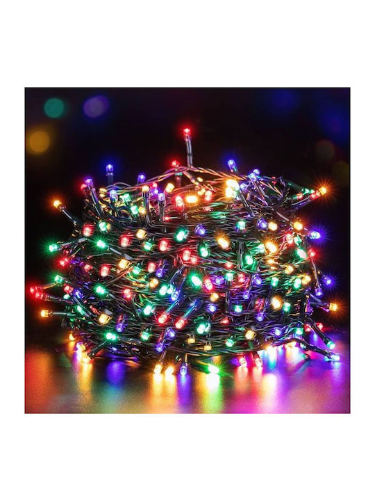 Weihnachts-Lichterkette Musik 100 LEDs 5 m 8 Beleuchtungsmodi 240 V Mehrfarbig Weihnachts-Lichterkette Musik 100 LEDs 5 m 8 Beleuchtungsmodi 240 V Mehrfarbig