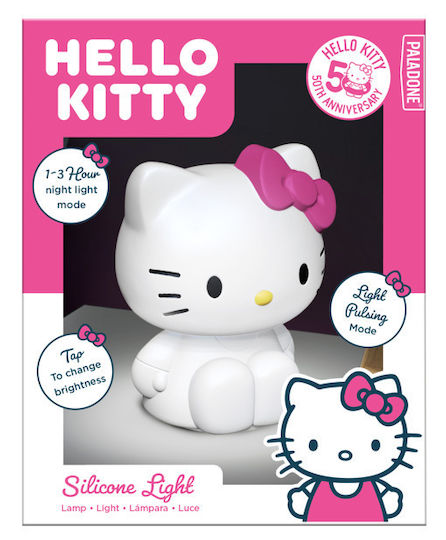 Paladone Παιδικό Διακοσμητικό Φωτιστικό Hello Kitty Λευκό 17.5x17.5cm Paladone Παιδικό Διακοσμητικό Φωτιστικό Hello Kitty Λευκό 17.5x17.5cm