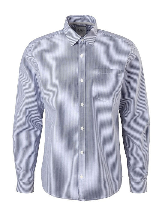 s.Oliver Shirt Striped Blue