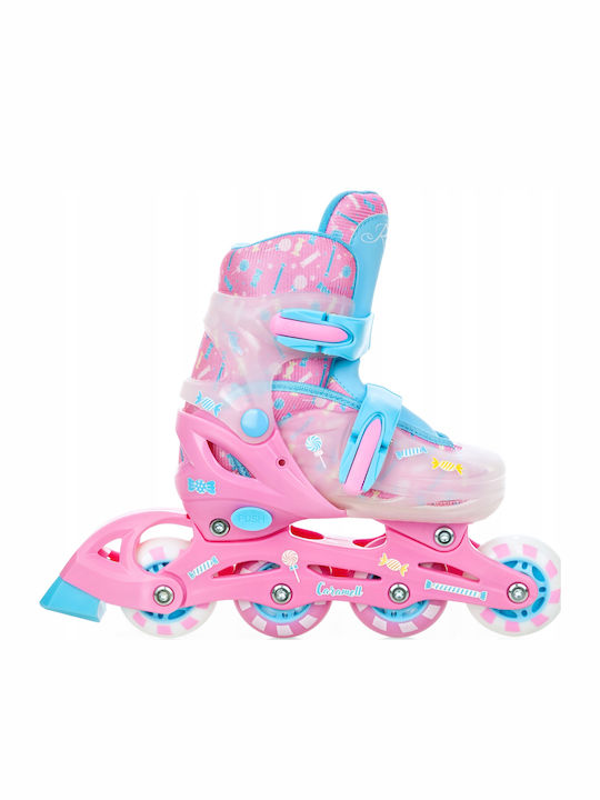 Adjustable Raven Roller Skates Caramel Pink Size 34-37