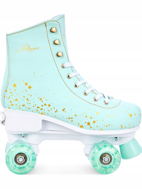 Adjustable Roller Skates Raven Noa Turquoise Size 39-42