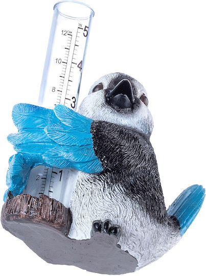 Kadax Rain Gauge Rainfall Meter Accumulation Decorative Garden Bird