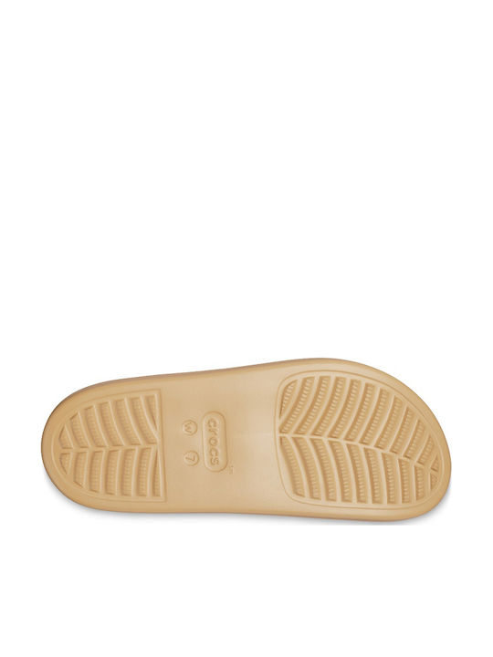 Crocs Dylan Platform Γυναικεία Σαμπό Μπεζ 209869-209