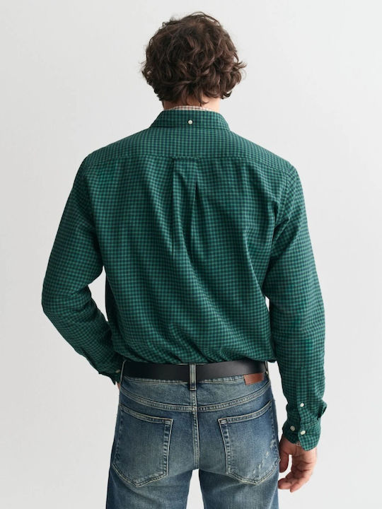 Gant Flannel Shirt Green