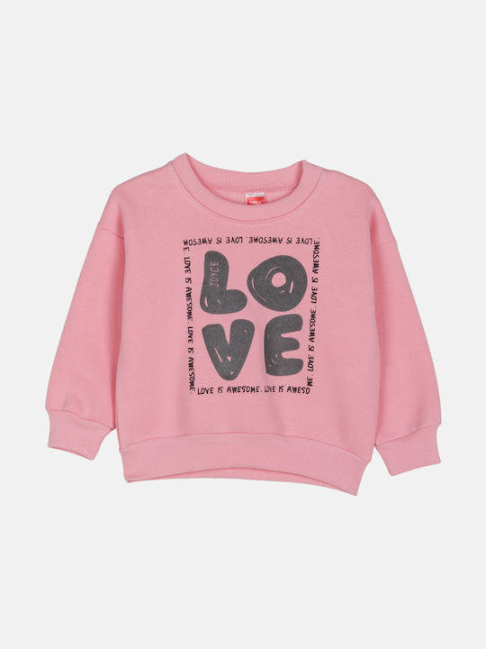 Joyce Kids Sweatpants Set Rose