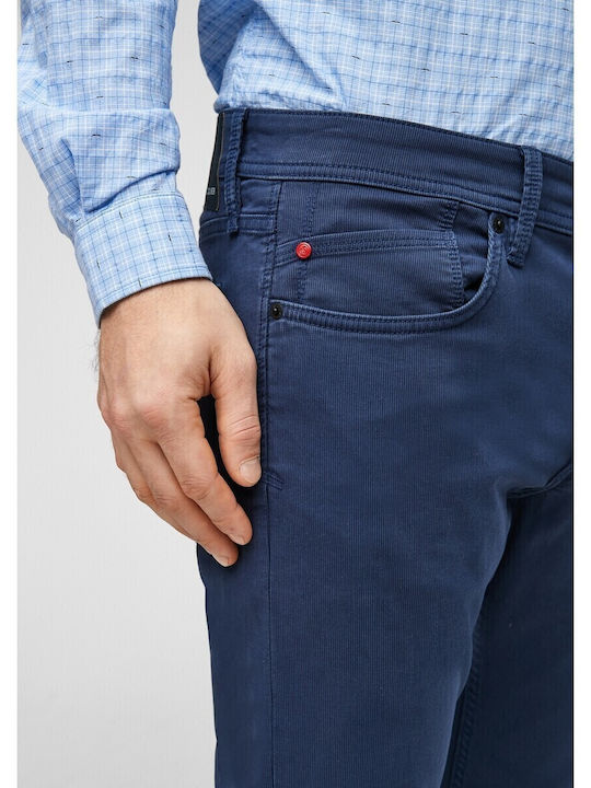 Trousers in Slim Fit Blue