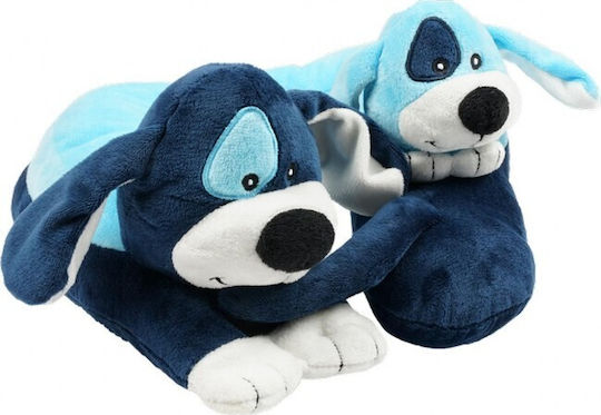 Cabeau Evolution Puppy Travel Pillow for Kids Blue