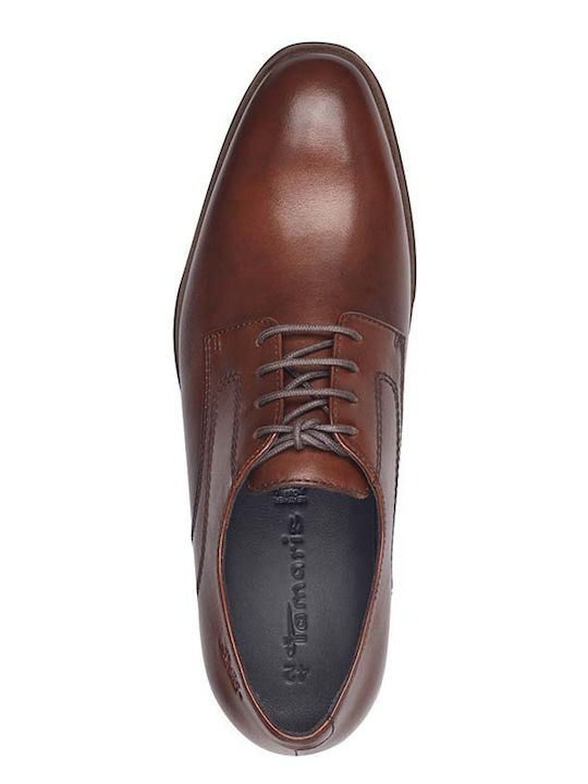 Tamaris Men's Leather Dress Shoes Brown