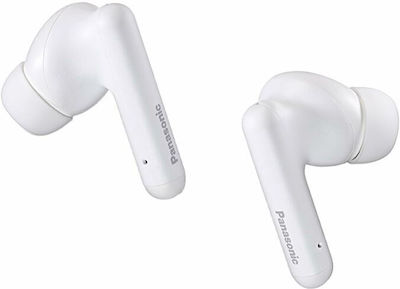 Panasonic B110W In-ear Bluetooth Handsfree Earphones with Sweat Resistance and Charging Case Whitά