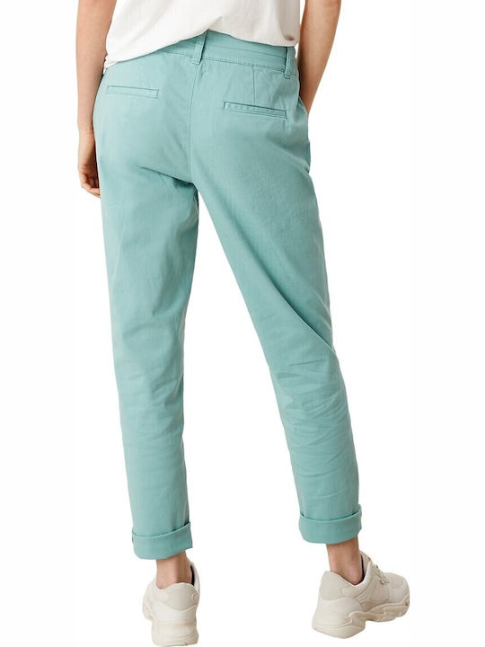 Damen Stoff Hose Emerald