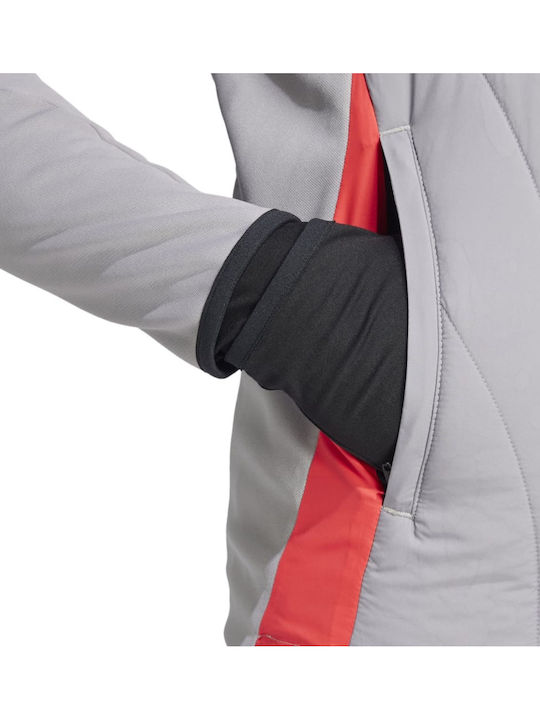 Tiro24 Competition Sleeveless Athletic Jacket Gray