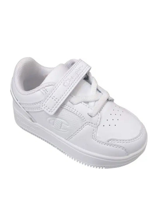 Παιδικά Sneakers με Σκρατς Λευκά