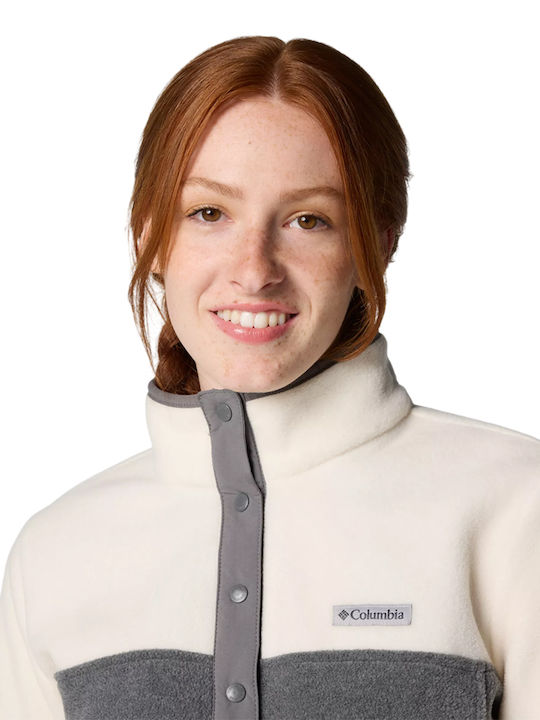 Women's Fleece Blouse Gray