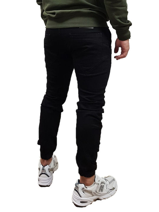 Ibiza Herren Jeanshose mit Loose Passform Schwarz