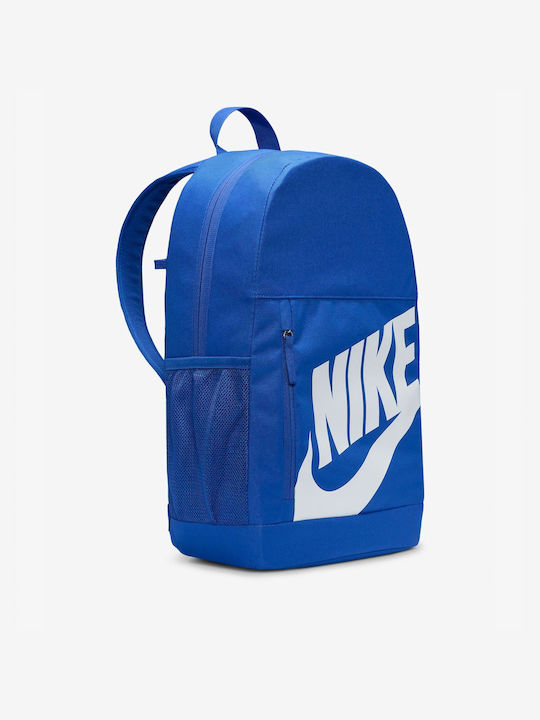 Nike Elemental School Bag Backpack Junior High-High School Blue 20Liters