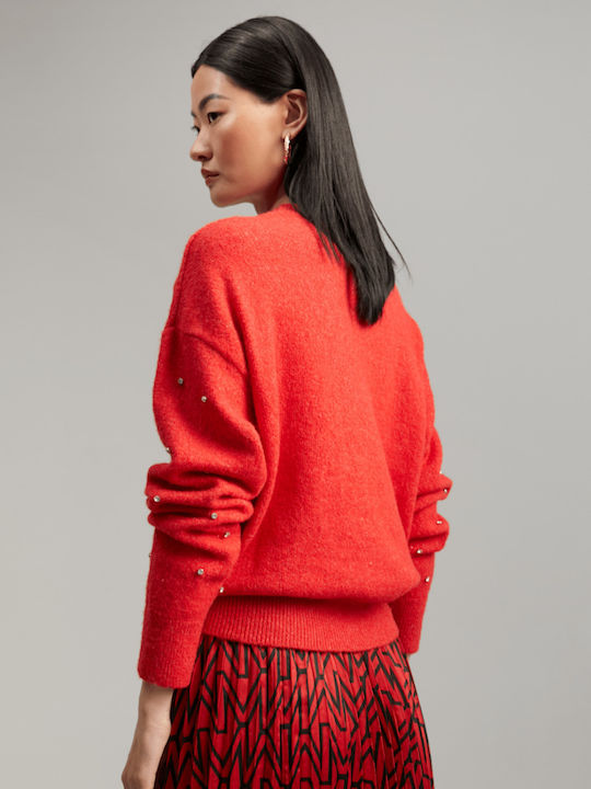 Lola Casademunt Pullover Red MF2411012_030