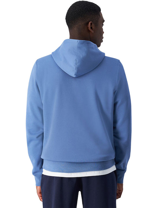 Champion Sweatshirt Herren Sweatshirt Jacke mit Kapuze Blau