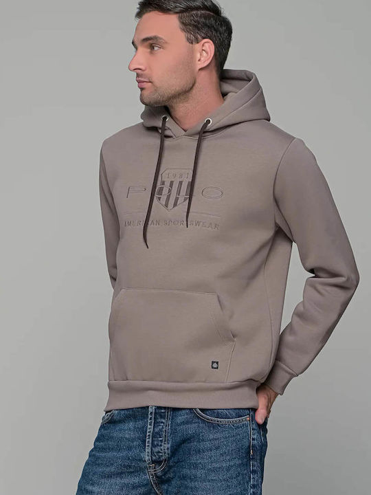 Everbest Men's Sweatshirt with Hood CAFE