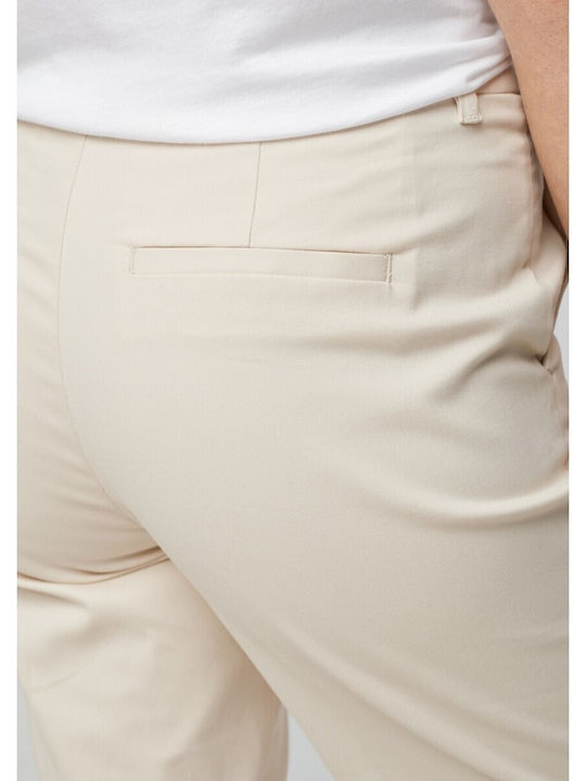 Damen Bermuda Beige