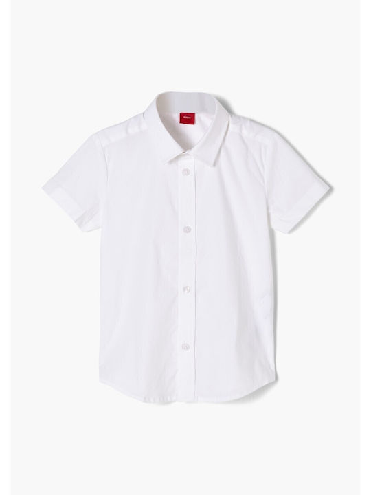 Kids Shirt Short Sleeve White