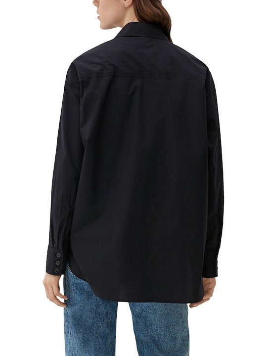 Women's Long Sleeve Shirt Black