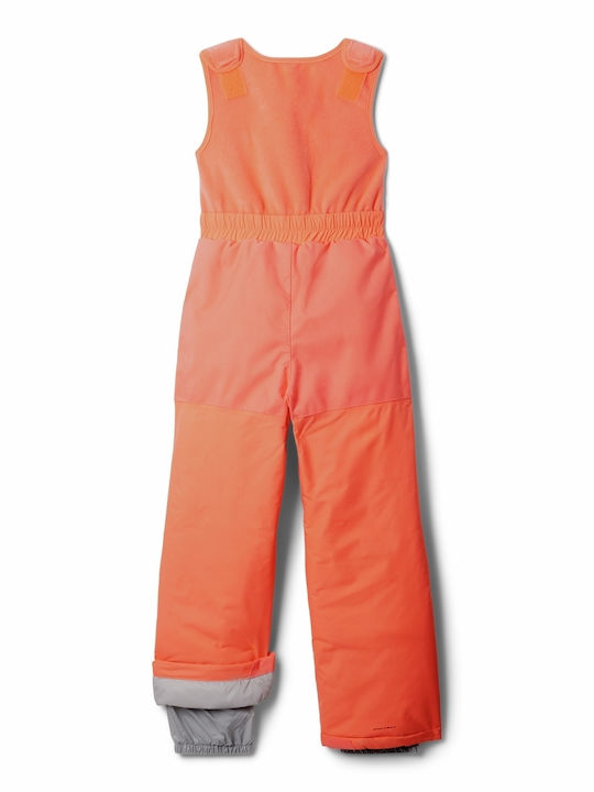 Columbia Buga Ιι 2088901-597 Kids Trousers and Jacket Set for Ski & Snowboard Orange