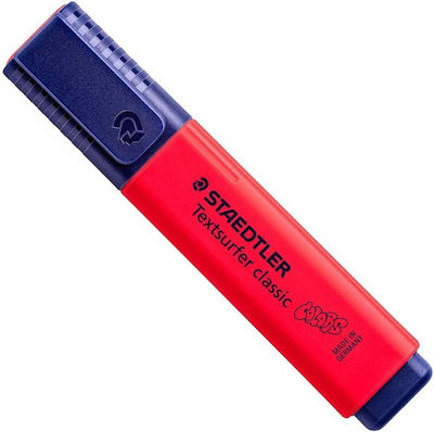 Staedtler Textsurfer Classic Marker Έντονο Kόκκινο