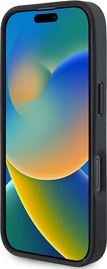Mercedes-Benz Umschlag Rückseite Kunststoff / Leder Schwarz (iPhone 17 Pro Max / iPhone 17 Pro / iPhone 16 Pro Max)