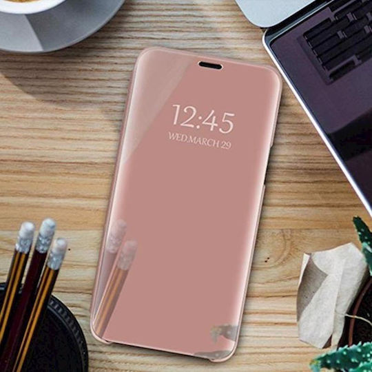 Book Δερματίνης Ροζ (Galaxy A35)
