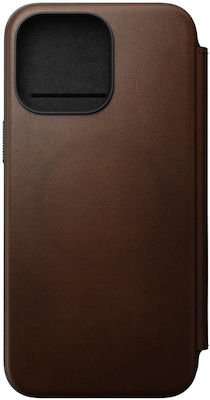 Nomad Back Cover Leather Brown (iPhone 15 Pro Max) NM01633785