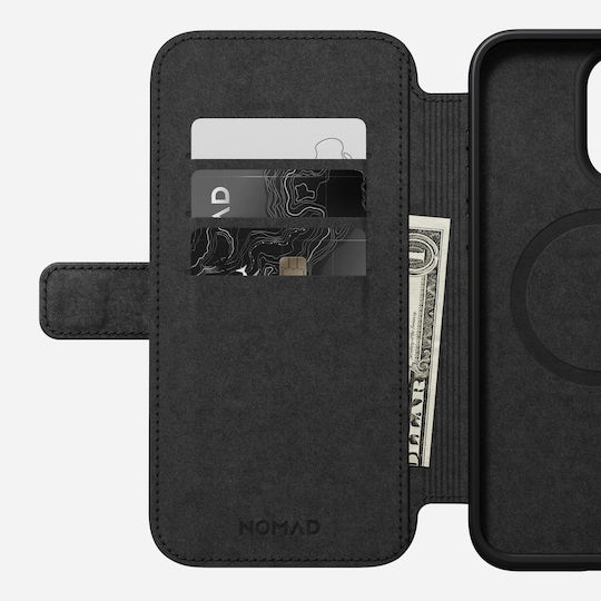 Nomad Back Cover Leather 2mm Brown (iPhone 15 Pro Max)