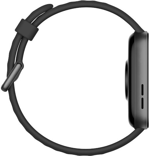 Huawei Watch Fit 3 Aluminium 43mm Αδιάβροχο με Παλμογράφο (Μαύρο)