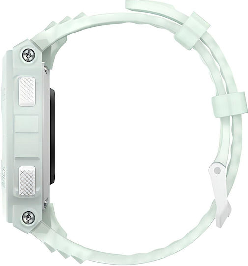 Amazfit Active Edge 46mm Αδιάβροχο Smartwatch με Παλμογράφο (Mint Green)