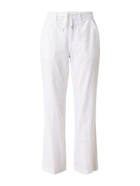 Damen Stoff Hose Weiß