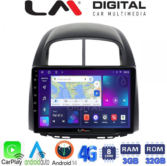 LM Digital Auto-Audiosystem für Daihatsu Sirion Subaru Nur 2006-2012 (Bluetooth/USB/WiFi/GPS/Apple-Carplay/Android-Auto)