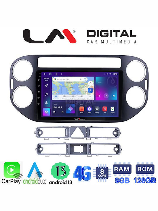 LM Digital Автомобилна Аудио Система (Блутут/USB/WiFi/GPS/Apple-Carplay/Android-Auto) с Тъчскрийн 9"