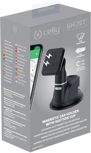 Celly Ghost Dash Handyhalterung Auto mit Magnet Schwarz