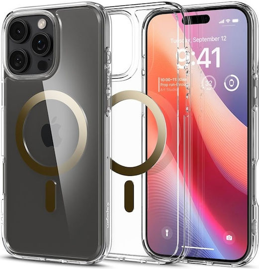 Spigen Ultra Hybrid MagFit Back Cover Plastic 1.2mm Auriu (iPhone 16 Pro Max)