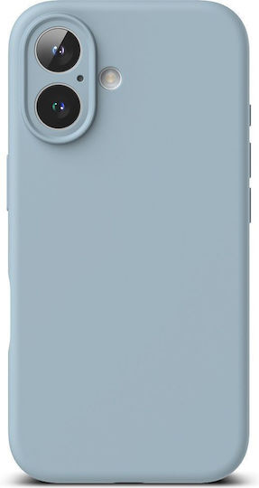 Ringke Magnetic Back Cover Silicone Blue (iPhone 16)