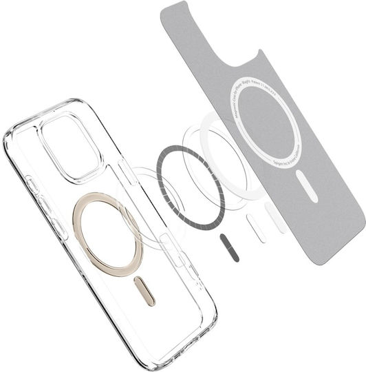 Spigen Ultra Hybrid MagFit Back Cover Plastic 1.2mm Auriu (iPhone 16 Pro Max)