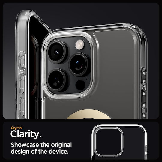 Spigen Ultra Hybrid MagFit Back Cover Plastic 1.2mm Auriu (iPhone 16 Pro Max)