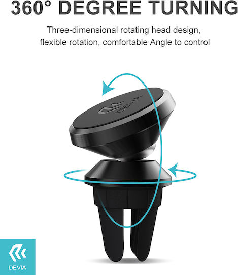 Devia Titan Car Mobile Mount with Magnet Black