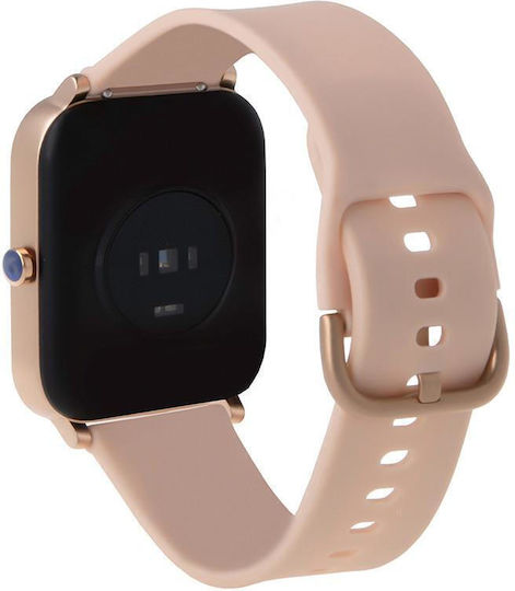 Forever Forevigo 3 SW-320 Smartwatch με Παλμογράφο (Ροζ)