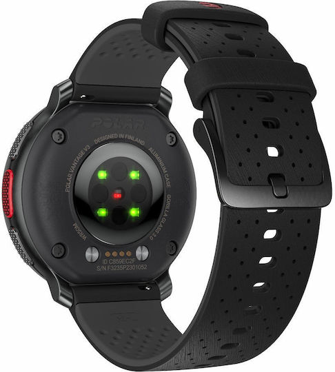 Polar Vantage V3 & H10 bundle S-L Aluminium 47mm Wasserdicht Smartwatch mit Pulsmesser (Night Black)