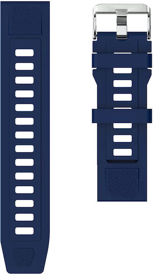 Canyon Maverick Rezistent la apă Smartwatch (Silver Blue)