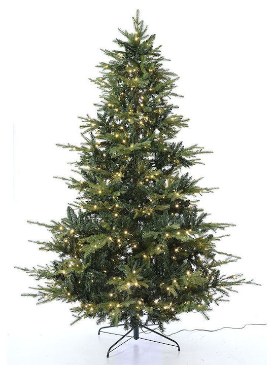 Christmas Tree North Star 210cm with 2842 Branches and with LED Lighting