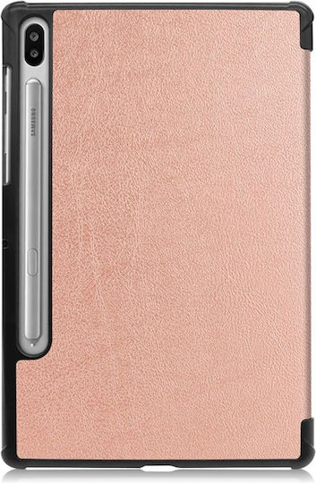 Sonique Flip Cover Durable Rose Gold Samsung Galaxy Tab S6 10.5 T860 T865