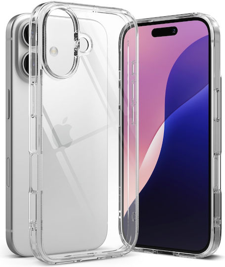 Ringke Fusion Back Cover 2mm with Strap Transparent (iPhone 16)