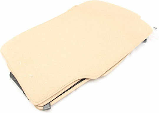 Petex Set of Front and Rear Mats 4pcs for Honda Accord 2003-2008 Beige